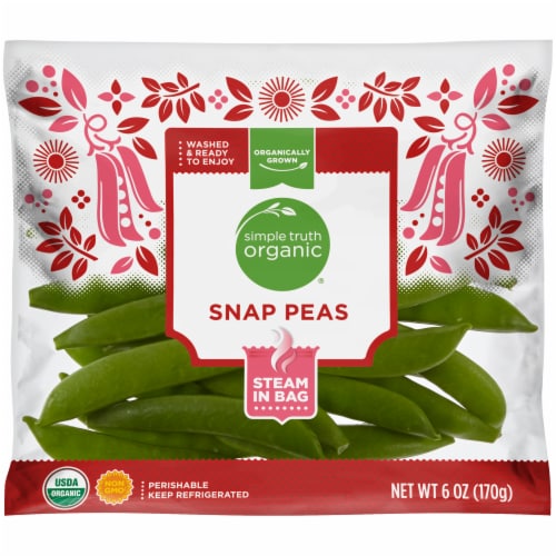 Simple Truth Organic® Snap Peas Perspective: front