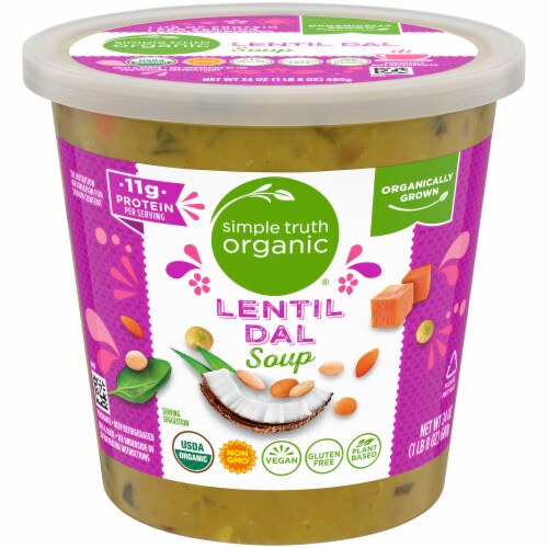 Simple Truth Organic® Lentil Dal Soup Perspective: front