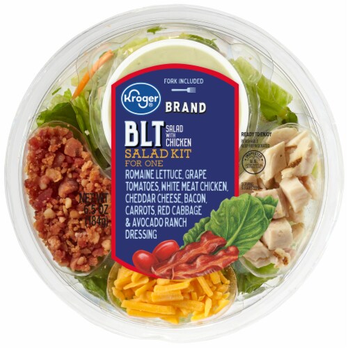 Salad Fresh Salad to Go w/ Dressing Container and Fork (Single), 1 - Kroger