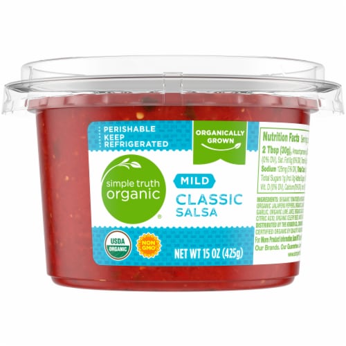 Simple Truth Organic Classic Mild Salsa Perspective: front