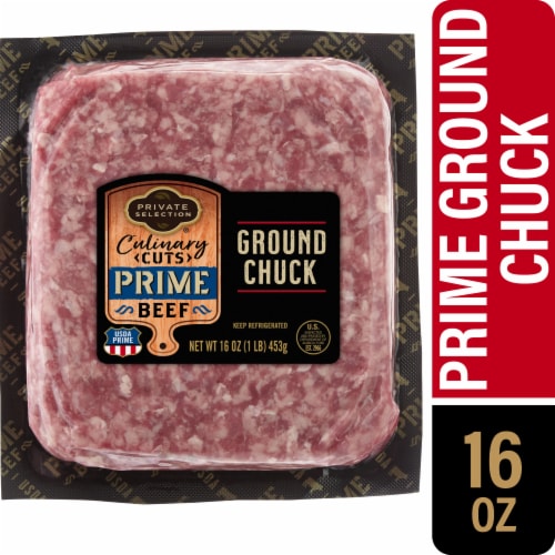 Private Selection® 1 lb. Ground Beef Chuck Culinary Cuts Perspective: front
