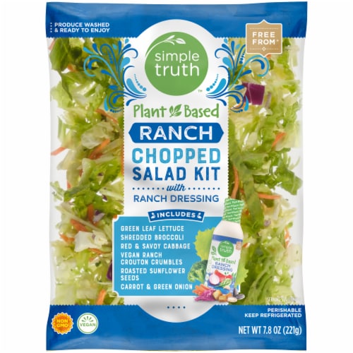 Salad Fresh Salad to Go w/ Dressing Container and Fork (Single), 1 - Kroger