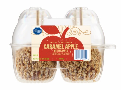 Kroger® Caramel Apples with Peanuts Perspective: front