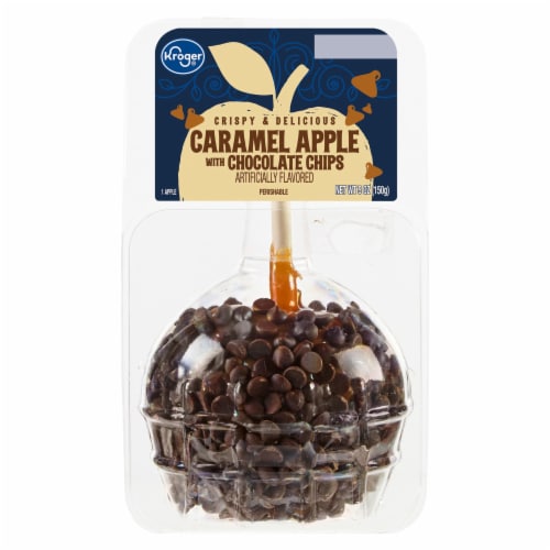 Kroger® Caramel Apple with Chocolate Chips Perspective: front