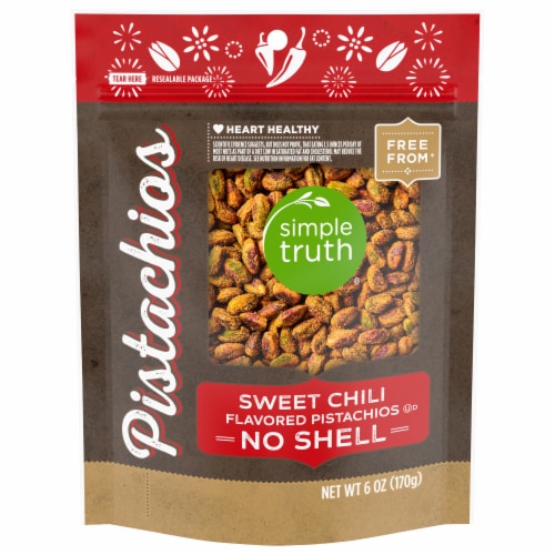 Simple Truth® Sweet Chili Seasoned Pistachio Kernels Perspective: front