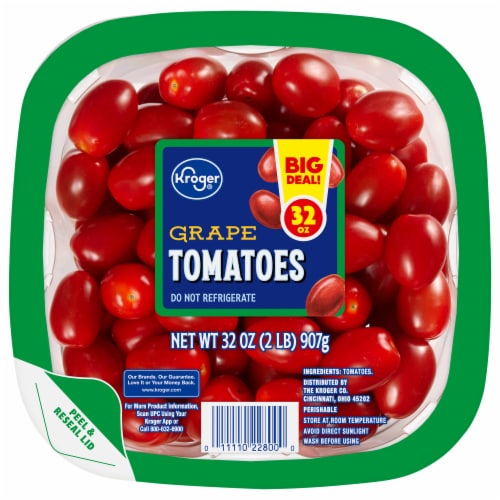 Kroger Grape Tomatoes Perspective: front