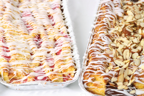 King Soopers Almond Coffee Cake Perspective: front