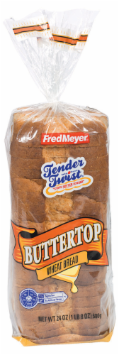 Fred Meyer® Tender Twist Butter Top Wheat Bread Perspective: front