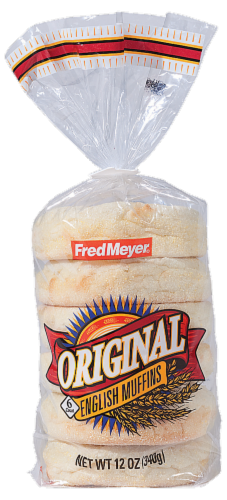 Fred Meyer® Original English Muffins Perspective: front