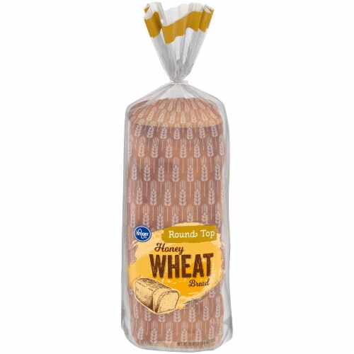 Kroger® Honey Wheat Bread Perspective: front