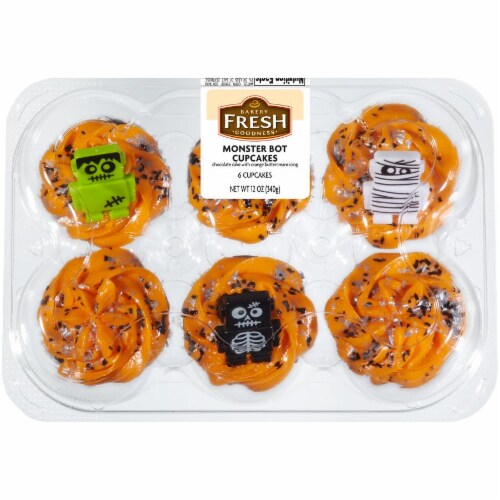Bakery Fresh Goodness Monster Bot Cupcakes Perspective: front