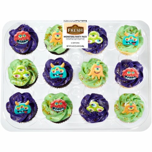 Bakery Fresh Goodness Monsters Cupcakes Party Pack Perspective: front