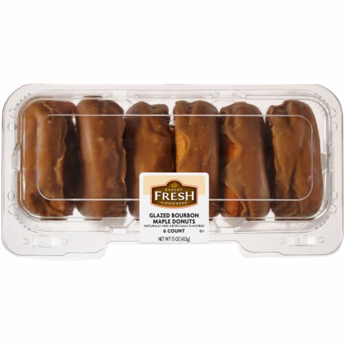 Bakery Fresh Goodness Donuts - Bourbon Maple Perspective: front