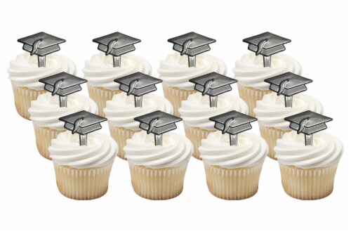 Bakery Fresh Goodness Graduation Cupcakes Perspective: front