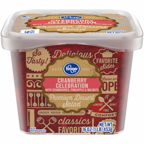 Kroger® Cranberry Celebration Dessert Salad Perspective: front