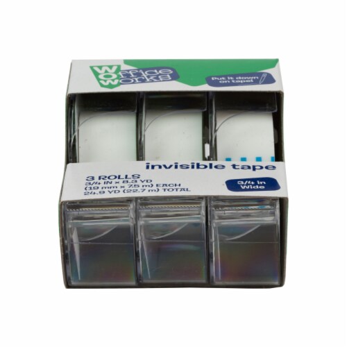 Office Works Invisible Tape - Clear Perspective: front