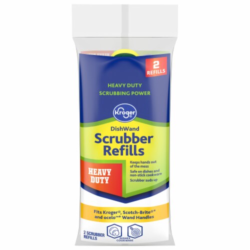 Kroger® Dish Wand Scrubber Refills, 2 pk - Kroger