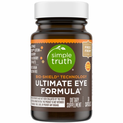 Simple Truth® Bio-Shield® Technology Ultimate Eye Formula® Capsules Perspective: front