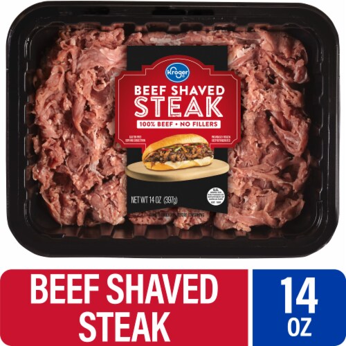 Kroger® Beef Shaved Steak Perspective: front