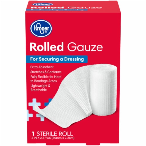 Flexible Rolled Gauze Bandage Roll for First Aid