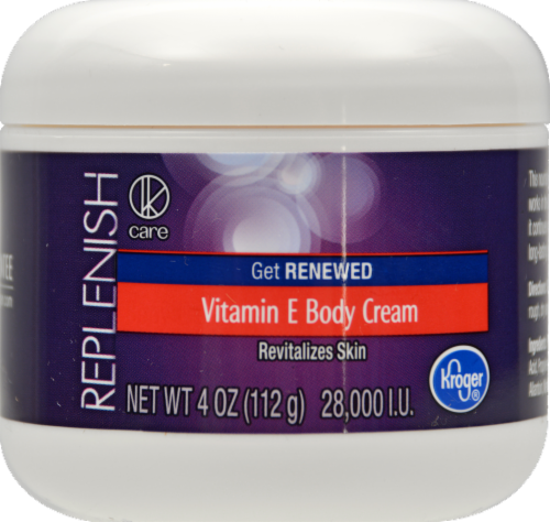 Kroger® Vitamin E Body Cream Perspective: front