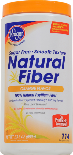 Kroger® Orange Flavor Natural Fiber Perspective: front