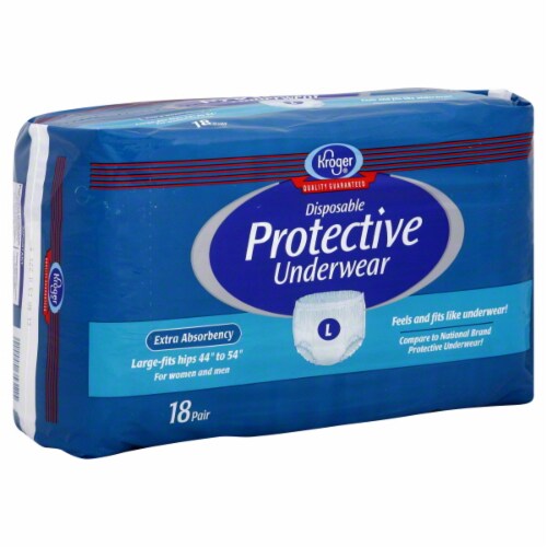 Kroger® Protective Underwear Perspective: front