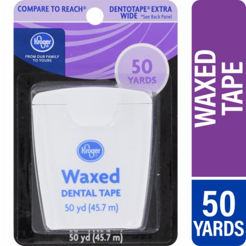 Kroger® Waxed Dental Tape Perspective: front