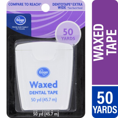 Kroger® Waxed Dental Tape Perspective: front