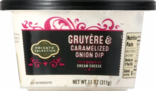 Private Selection™ Gruyere and Caramelized Onion Dip Perspective: front