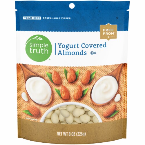 Simple Truth® Yogurt Covered Almonds Perspective: front