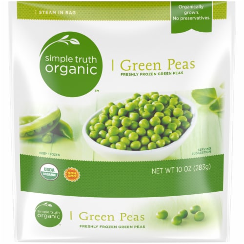 Simple Truth Organic™ Green Peas Perspective: front