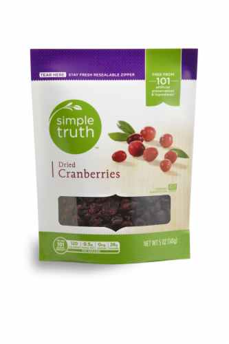 Simple Truth™ Dried Cranberries Perspective: front