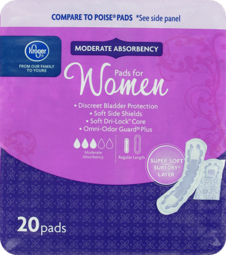 Kroger® Pads for Women Perspective: front