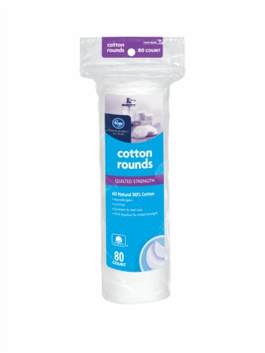 Kroger® Quilted Strength Cotton Rounds, 80 ct - Kroger