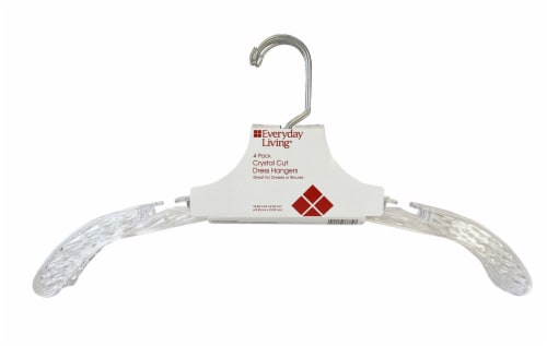 Everyday Living® Crystal Cut Dress Hangers Perspective: front