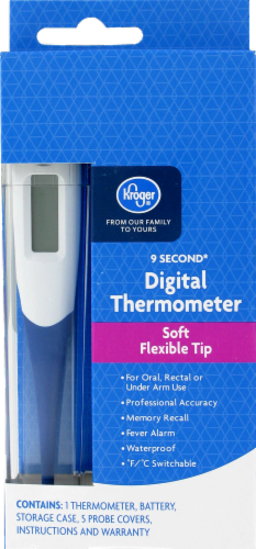 Taylor® Digital Wired Probe Timer Thermometer - White, 1 ct - Kroger