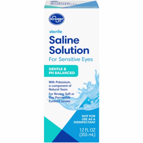 pure saline eye drops