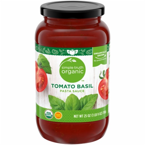 Simple Truth Organic™ Tomato Basil Pasta Sauce Perspective: front