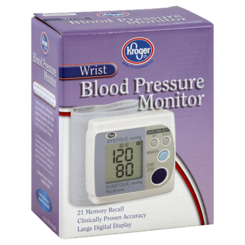 Kroger® Automatic Wrist Blood Pressure Monitor, 1 ct - Smith's Food and Drug