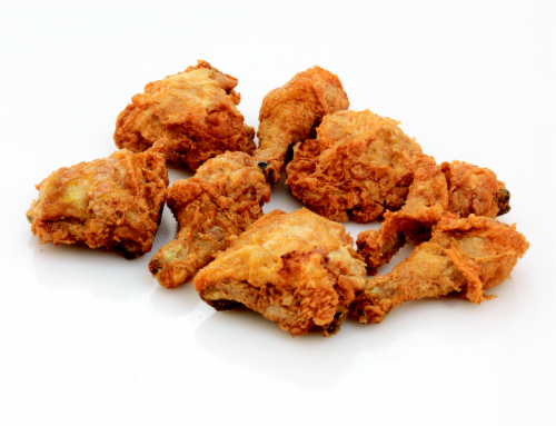 Deli Fresh Hot Fried Chicken 8-Piece (NOT AVAILABLE BEFORE 11:00 am DAILY) Perspective: front