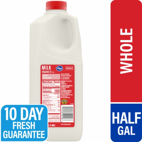 Kroger® Vitamin D Whole Milk Perspective: front