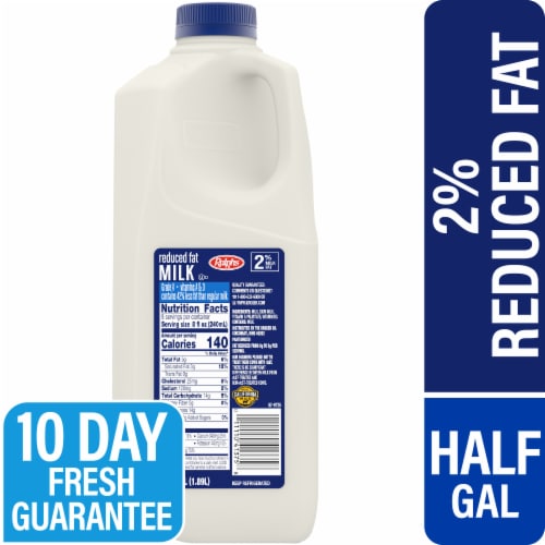 1% Low Fat Milk Jug: Calories & Nutrition