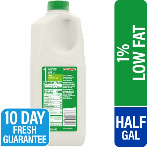 Fred Meyer™ 1% Lowfat Milk Perspective: front