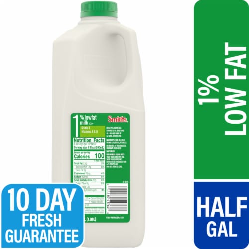 Smith's 1% Lowfat Milk Perspective: front