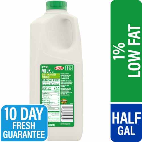 1% Low Fat Milk Jug: Calories & Nutrition