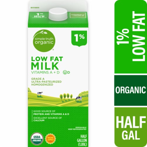 Simple Truth Organic® 1% Low Fat Milk