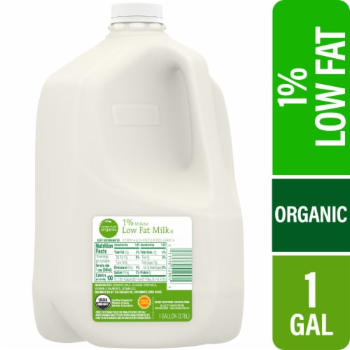 Simple Truth Organic® 1% Low Fat Milk Perspective: front
