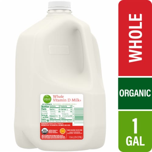 Simple Truth Organic® Whole Milk, 1 gal - Smith's Food and Drug