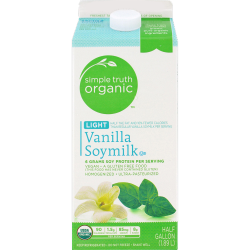 Simple Truth Organic™ Light Vanilla Soymilk Perspective: front